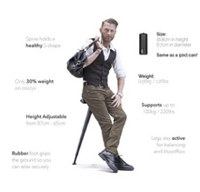 Load image into Gallery viewer, Queuing Artifact Stool Outdoor Subway Portable Telescopic Chair Foldable(50%OFF)