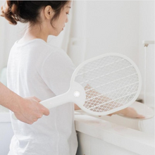 Load image into Gallery viewer, USB Rechargeable Electric Mosquito Swatter Pest Control Racket