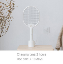 Load image into Gallery viewer, USB Rechargeable Electric Mosquito Swatter Pest Control Racket