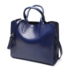 Load image into Gallery viewer, Leather Handbags Big High Quality Casual Female Bags Brand Shoulder Bag Ladies Large