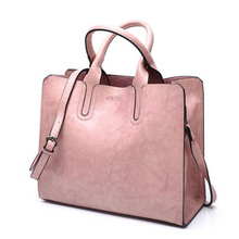 Load image into Gallery viewer, Leather Handbags Big High Quality Casual Female Bags Brand Shoulder Bag Ladies Large