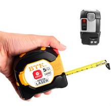Load image into Gallery viewer, 2-in-1 Infrared Tape Measure Electronic Laser Level Tape Measure Infrared Rangefinder Measuring Tape
