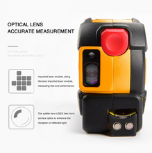 Load image into Gallery viewer, 2-in-1 Infrared Tape Measure Electronic Laser Level Tape Measure Infrared Rangefinder Measuring Tape