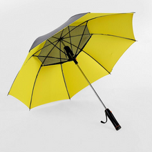 Load image into Gallery viewer, Anti-UV Sunny and Rainy Long-handle Umbrella With Fan
