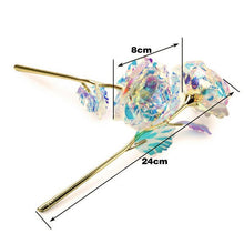 Load image into Gallery viewer, Bunte Galaxy Rose mit Love