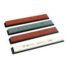 Load image into Gallery viewer, 2nd Fix Angle Apex edge Professional Knife Sharpener Sharpening Stones Replacement Set w Base 4piece per lot