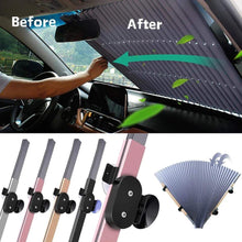 Load image into Gallery viewer, Auto truck automatic retractable windshield awning