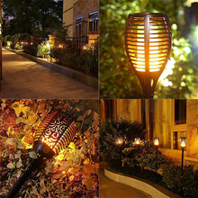 Load image into Gallery viewer, Solar Flame Flickering Lamp Torch