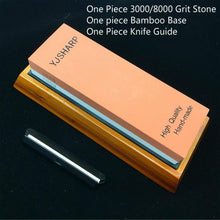 Load image into Gallery viewer, Adaee Size 7.1'*2.4*1.1 One Piece Double Sides Knife Sharpener Whetstone Sharpening Stones
