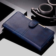 Load image into Gallery viewer, 4 in 1 Deluxe Flip Case for iPhone