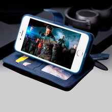 Load image into Gallery viewer, 4 in 1 Deluxe Flip Case for iPhone