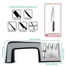 Load image into Gallery viewer, 4 in 1 Diamond Coated&Fine Ceramic Rod Knife Shears