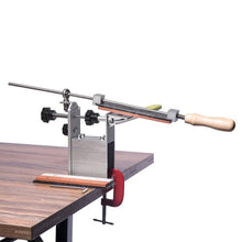 Load image into Gallery viewer, PRO Knife Sharpener Professional with3 whetstone Newest Portable 360 Degree Rotation Fixed angle Apex edge KME system