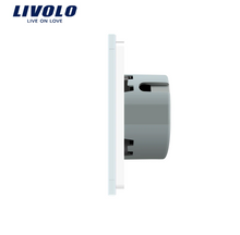 Load image into Gallery viewer, Wall Touch Switch Luxury White Crystal Glass
