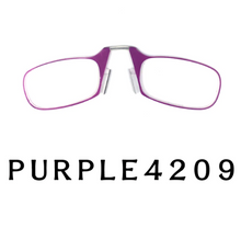 Load image into Gallery viewer, Clip Nose Mini Reading Glasses for women Optical Glasses for men With Box Wallet Prescription Eyeglasses