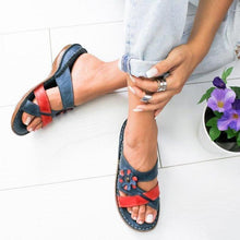 Load image into Gallery viewer, Women's Summer Floral Comfortable Sandals