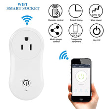 Load image into Gallery viewer, FORNORM Smart Wireless Wifi Socket Home App Remote Control Support Timing Function With 5V USB Output EU Plug For Android IOS Sm