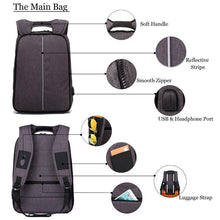 Load image into Gallery viewer, Adjustable Unisex USB Charging Anti Theft Backpack
