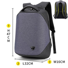 Load image into Gallery viewer, ARCTIC HUNTER Anti Theft USB Charging Backpack