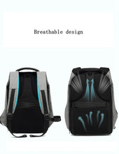 Load image into Gallery viewer, Men's Anti-theft USB Charging Backpack