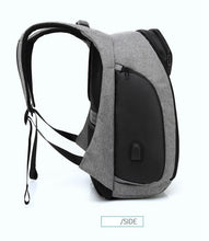 Load image into Gallery viewer, Men's Anti-theft USB Charging Backpack