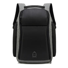Load image into Gallery viewer, Men's Anti-theft USB Charging Backpack