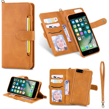 Load image into Gallery viewer, 4 in 1 Deluxe Flip Case for iPhone