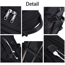 Load image into Gallery viewer, Men's Anti Theft Backpack - Large Laptops