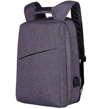 Load image into Gallery viewer, Adjustable Unisex USB Charging Anti Theft Backpack