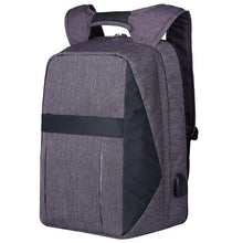 Load image into Gallery viewer, Adjustable Unisex USB Charging Anti Theft Backpack