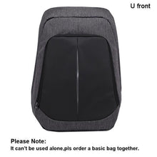 Load image into Gallery viewer, Adjustable Unisex USB Charging Anti Theft Backpack