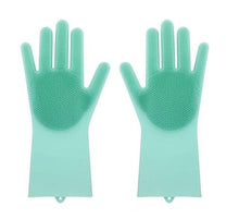 Load image into Gallery viewer, Magic Rubber Silicone Dish Washing Gloves