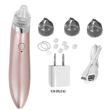 Load image into Gallery viewer, Ultrasonic Vibration Electric Blackhead Extractor Vacuum Suction Remover Vacuum Pore Spot Cleaner Beauty Face Skin Care Tool