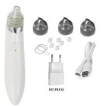 Load image into Gallery viewer, Ultrasonic Vibration Electric Blackhead Extractor Vacuum Suction Remover Vacuum Pore Spot Cleaner Beauty Face Skin Care Tool