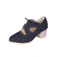 Load image into Gallery viewer, HEE GRAND 2019 Spring Women Fashion Heel Pumps Square Toe Lace UP Square Heel Ladies Elegant Platform Comfortable Shoes XWD7213