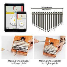 Load image into Gallery viewer, 17 Keys Kalimba-George Thumb Piano
