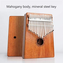 Load image into Gallery viewer, 17 Keys Kalimba-George Thumb Piano
