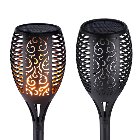 Solar Flame Flickering Lamp Torch
