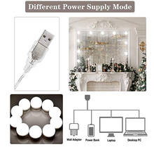 Load image into Gallery viewer, Vanity Mirror Lights，Hollywood Style LED Vanity Mirror Lights Kit DIY
