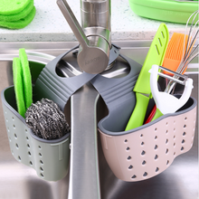 Load image into Gallery viewer, Sink Double Drain Bag Kitchen Gadgets Storage Basket
