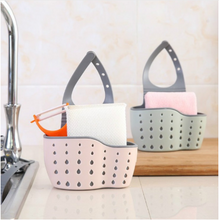 Load image into Gallery viewer, Sink Double Drain Bag Kitchen Gadgets Storage Basket
