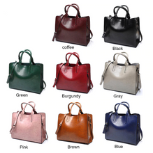 Load image into Gallery viewer, Leather Handbags Big  High Quality Casual Female Bags  Brand Shoulder Bag Ladies Large
