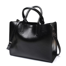 Load image into Gallery viewer, Leather Handbags Big  High Quality Casual Female Bags  Brand Shoulder Bag Ladies Large
