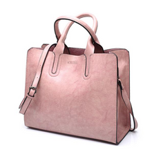 Load image into Gallery viewer, Leather Handbags Big  High Quality Casual Female Bags  Brand Shoulder Bag Ladies Large
