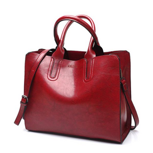 Leather Handbags Big  High Quality Casual Female Bags  Brand Shoulder Bag Ladies Large