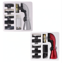 Load image into Gallery viewer, Rechargeable Shoe Brush with 4 Brush Heads Shoe Shine Multi-function Handheld Mini Electric Shoe Polisher Equipment
