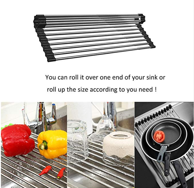 ROLL UP SINK DRYING RACK