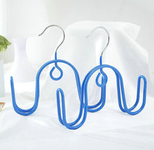 Load image into Gallery viewer, Colorful Non Slip Plastic Coated Stainless Steel Hangers for Shoes
