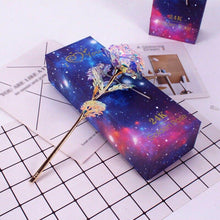 Load image into Gallery viewer, Bunte Galaxy Rose mit Love
