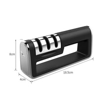 Load image into Gallery viewer, Professional Knife Sharpener diamond Quick Professional 3 Stages Sharpener Knife sharpening Tools Sharpening Stone
